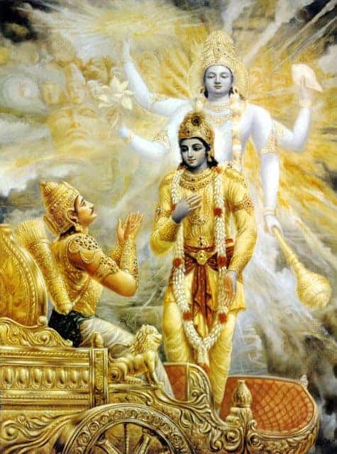 Krishna is the eighth incarnation of god Vishnu