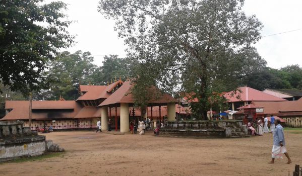 Structural view of Kodungallur Bhagavathy temple