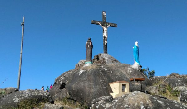 A Chapel at the top of a hill