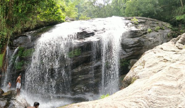 Tourist at Nayamakad Waterfall