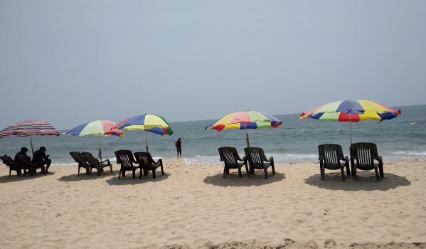 Scenic view of Marari Beach